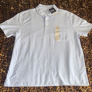 St. John's Bay Light Blue Polo Shirt